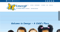Desktop Screenshot of emergeachildsplace.com